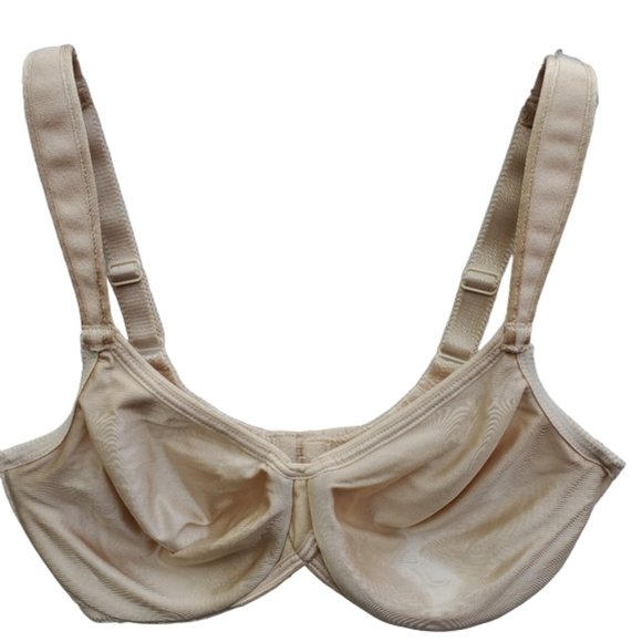 Wacoal Awareness Seamless Underwire Bra Lingerie Jacquard Calla Lilly 34D - Picture 12 of 14